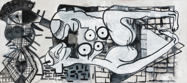 Painting by Tobias Pils