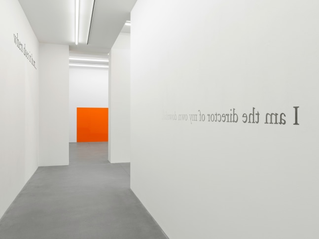 Installation view, Wall Works &amp;amp; Sculptures, Galerie Eva Presenhuber, Waldmannstrasse, Zurich, 2025