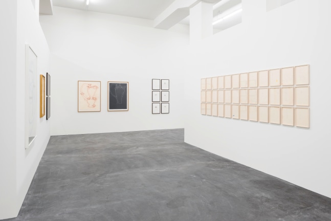 Installation view, Works on Paper, Galerie Eva Presenhuber, L&amp;ouml;wenbr&amp;auml;u Areal, Zurich, 2015