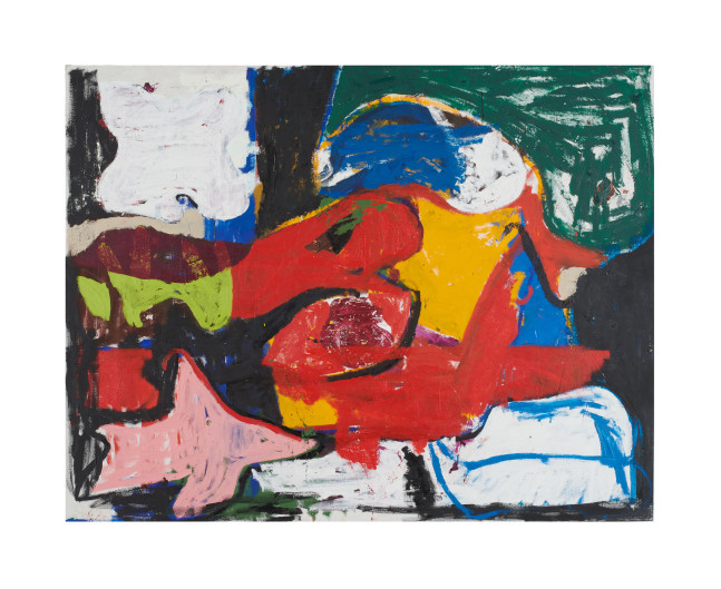 NIGHTSHADE  2020 Oil on canvas 157.5 x 203 cm / 62 x 80 in