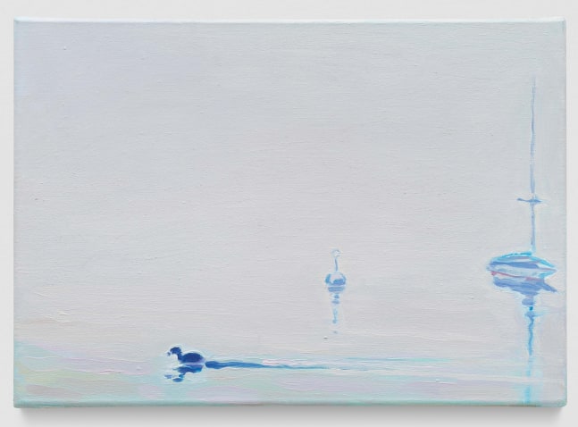 JEAN-FRÉDÉRIC SCHNYDER&amp;nbsp;
Morgen am Zugersee
1996
Oil on canvas
21 x 30 cm / 8 1/4 x 11 3/4 in
SCHNY46130