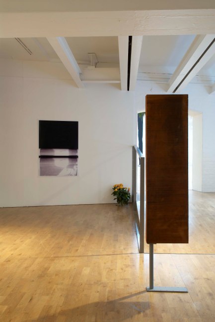 Installation view of works by Trisha Donnelly
