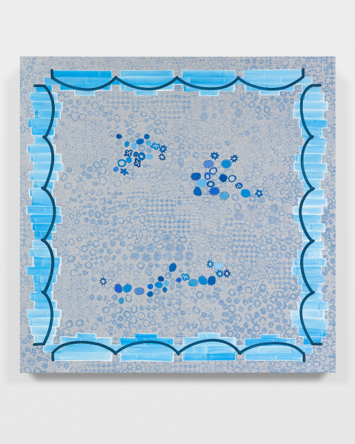 Celestial Screen

2024

Acrylic, Flashe, and silkscreen ink on canvas

200.5 x 200.5 x 4 cm / 79 x 79 x 1 1/2 in

&amp;copy; Amy Feldman