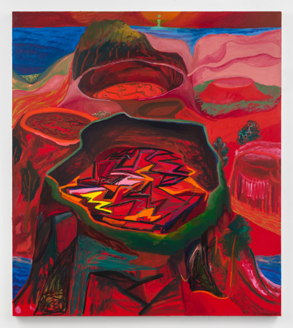 Landscape painting by Shara Hughes