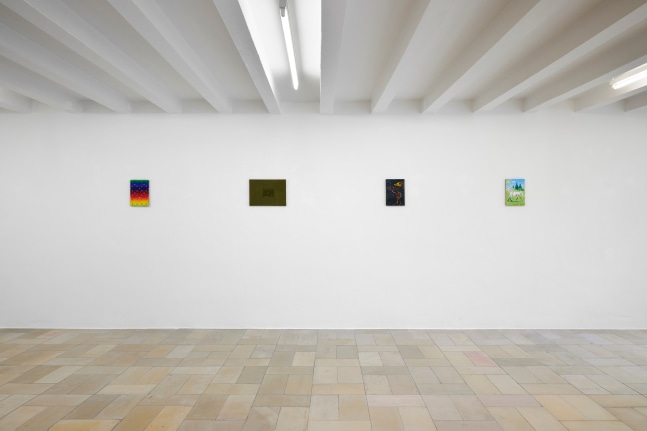 Installation views, Jean-Fr&amp;eacute;d&amp;eacute;ric Schnyder, Hoi K&amp;ouml;ln!, K&amp;ouml;lnischer Kunstverein, Cologne, 2023 &amp;ndash; 2024