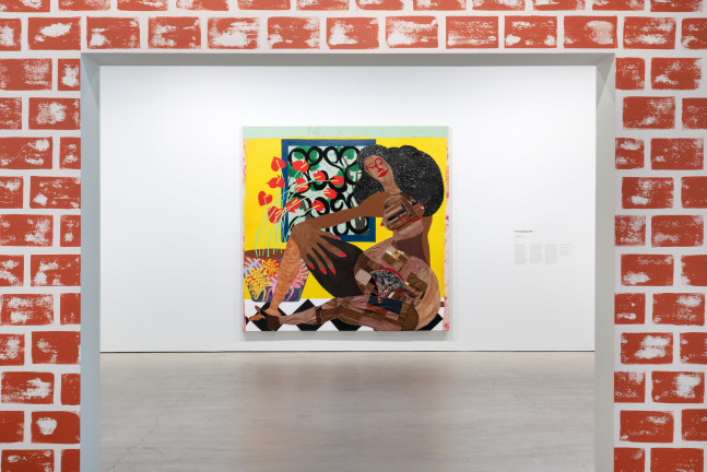 Installation view, Tschabalala Self, Around the Way, EMMA, Espoo, 2024