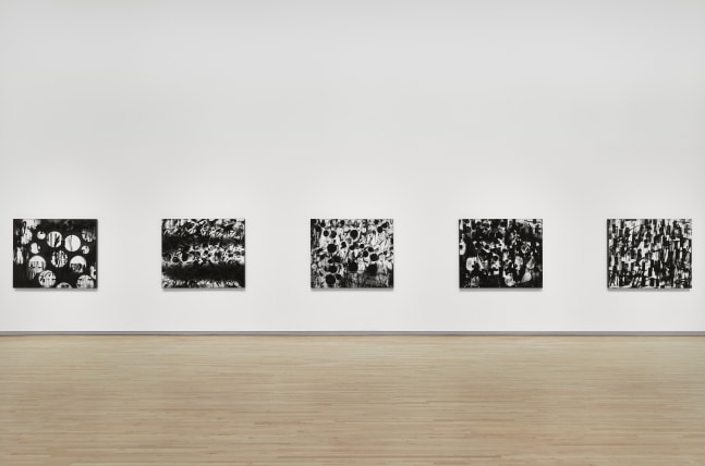 Installation view, Adam Pendleton, To Divide By, Mildred Lane Kemper Art Museum, St. Louis, 2023