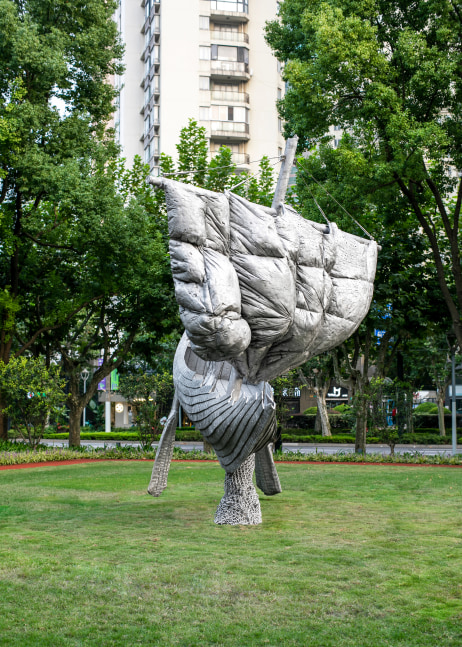 Installation view, Jean-Marie Appriou, Horizons, Shanghai Jing&amp;rsquo;An International Sculpture Project, Shanghai, 2023