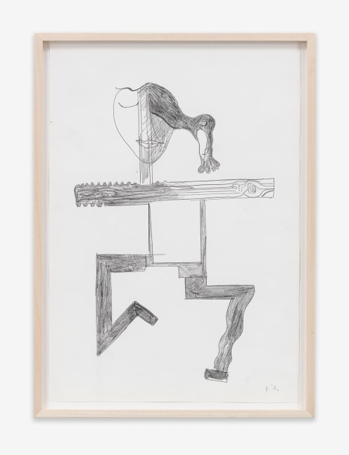 Untitled

2025

Pencil on paper

Sheet 42 x 30 cm / 16 1/2 x 11 3/4 in

Frame 45.5 x 33 x 3.5 cm / 17 7/8 x 13 x 1 3/8 in

&amp;copy; Tobias Pils