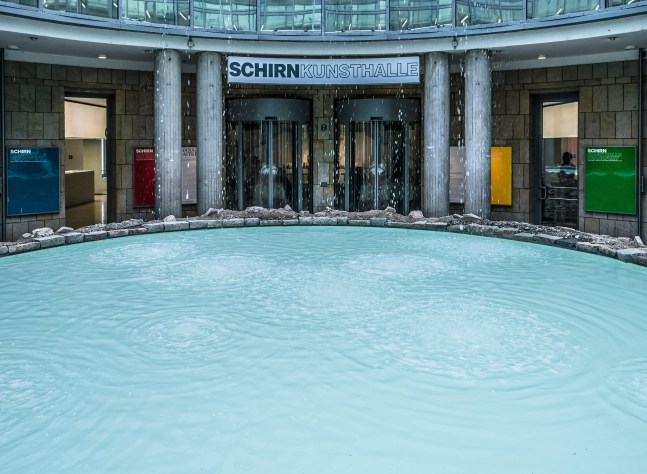 Installation view of Works by Doug Aitken