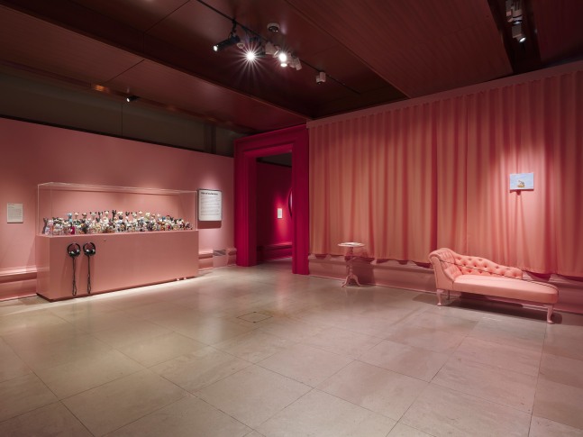 Installation view, Karen Kilimnik, Cute, Somerset House, London, 2024