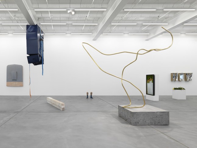 Installation view of group sculpture exhibition