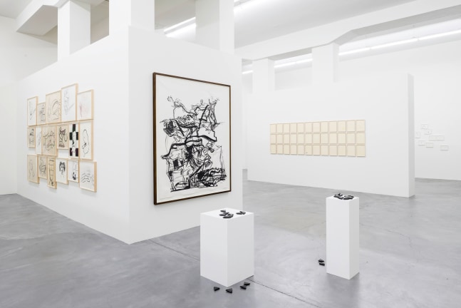 Installation view, Works on Paper, Galerie Eva Presenhuber, L&amp;ouml;wenbr&amp;auml;u Areal, Zurich, 2015