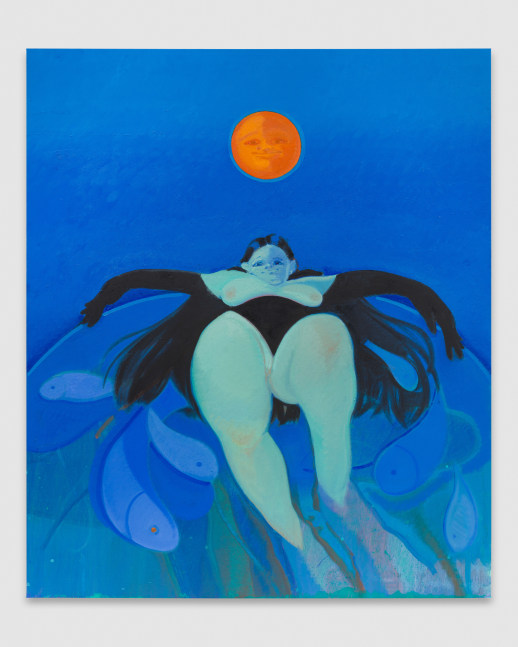 painting of a woman by Sofia Mitsola