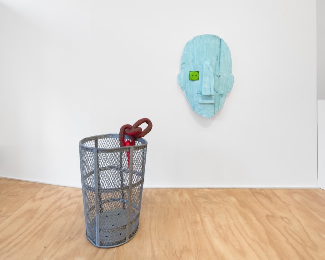 installation view of works by various artists