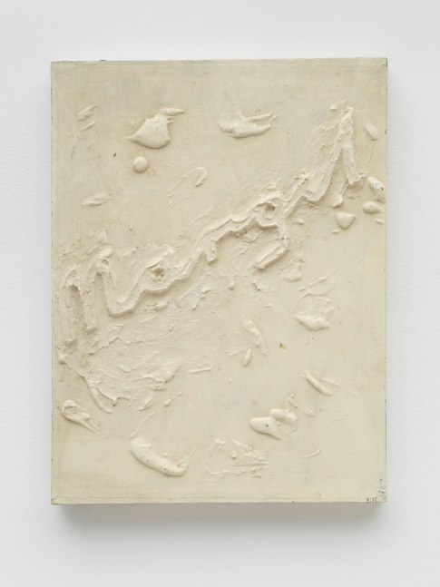 Namensbild (Margit)

1983

Plaster, cardboard on hardboard

40.5 x 30.5 x 3 cm / 16 x 12 x 1 1/8 in

&amp;copy; Archiv Franz West &amp;copy; Estate Franz West