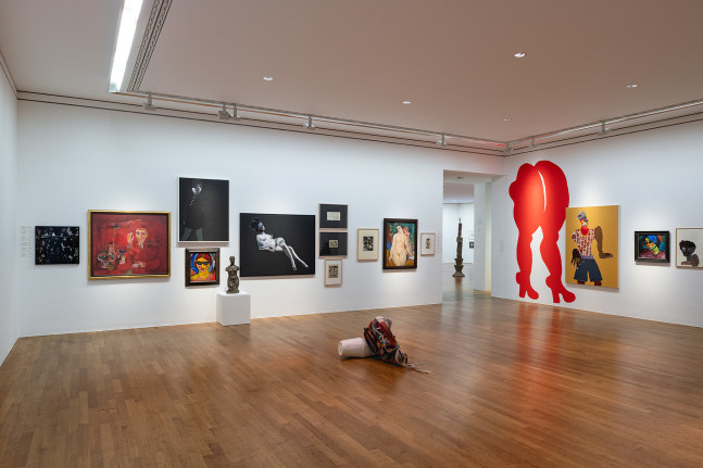 Installation view, Tschabalala Self, Menschheitsd&amp;auml;mmerung, Kunstmuseum Bonn, Bonn, 2024