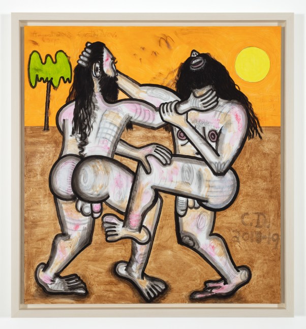 painting by Carroll Dunham