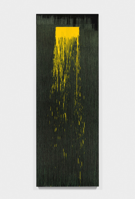 Painting by Pat Steir