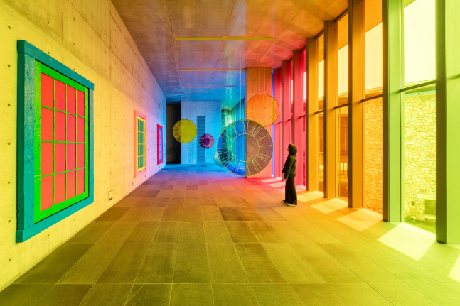 Installation view, Ugo Rondinone, BURN TO SHINE, Museum SAN, Wonju, 2024