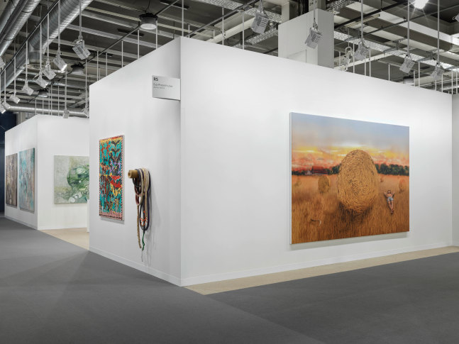 Installation view, Galerie Eva Presenhuber, Art Basel 2025, Basel, 2025