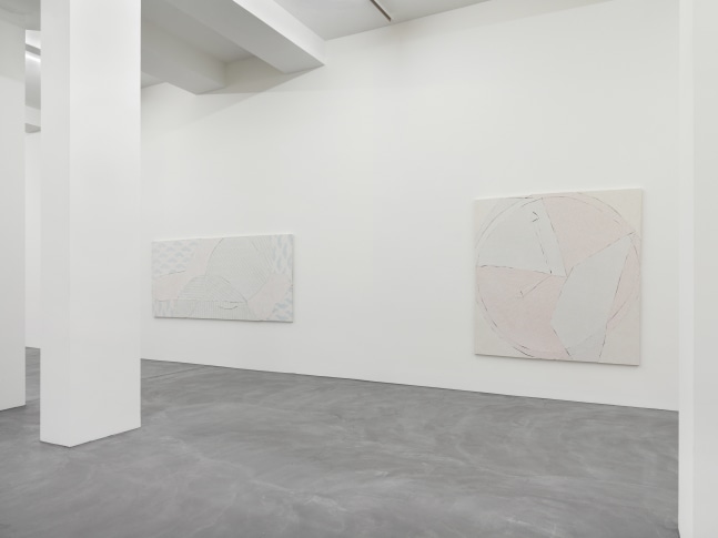 Installation view of Wyatt Kahn wall reliefs