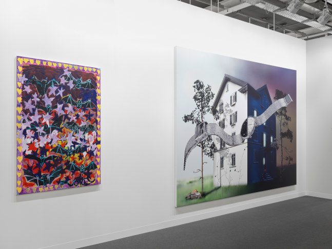 Installation view, Galerie Eva Presenhuber, Art Basel 2024, Basel, 2024