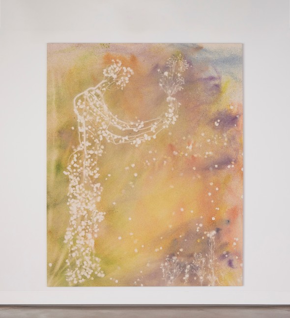 Installation view, Sam Falls, Nothing Without Nature, Cookie Factory, Denver, 2025