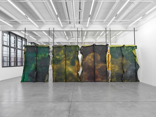 Installation view, Liesl Raff, A Corridor, a Room, and Four Dens, Galerie Eva Presenhuber, Maag Areal, Zurich, 2025