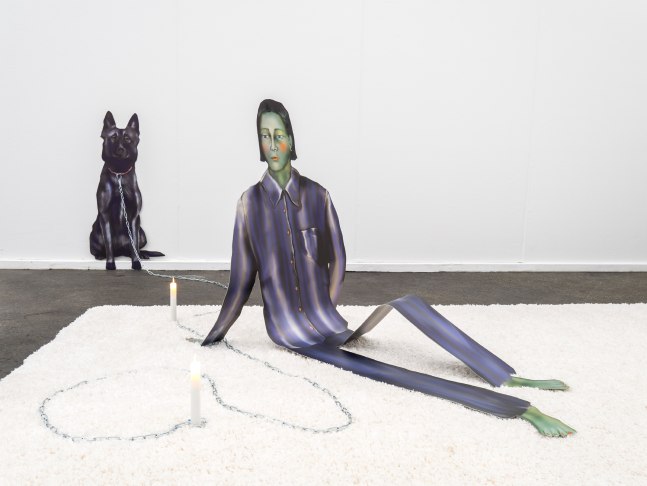 Installation view of works by Louisa Gagliardi