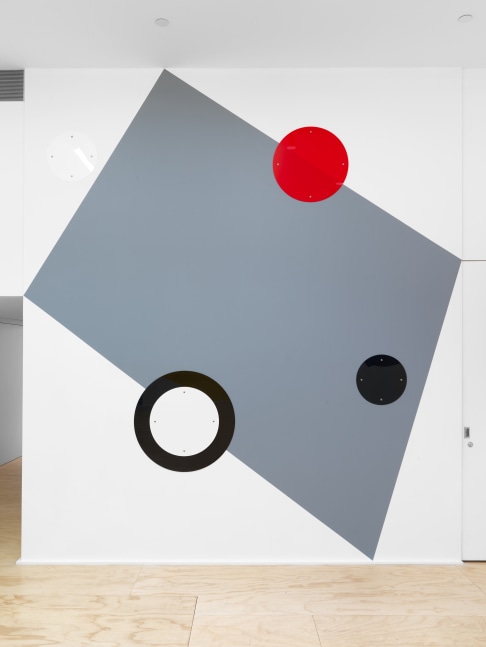 Wall painting by Gerwald Rockenschaub