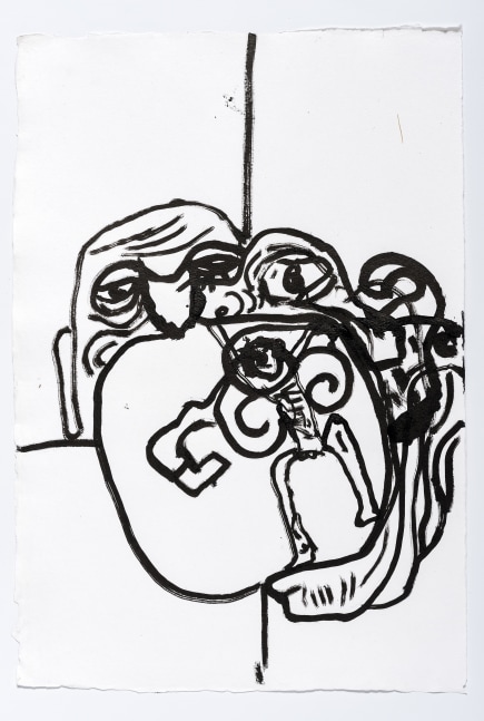 Untitled (Antiparos)

2018

India ink on paper

Sheet 56.5 x 38.5 cm / 22 1/4 x 15 1/8 in

Frame 63 x 44.5 x 3 cm / 24 3/4 x 17 1/2 x 1 1/8 in

&amp;copy; Tobias Pils