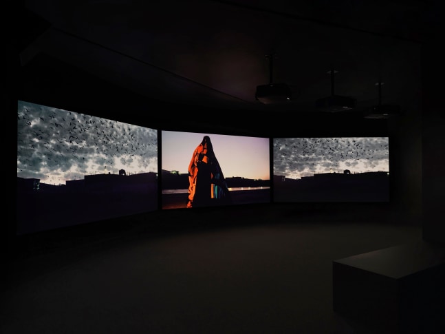 Installation view, Doug Aitken, Naked City, Borusan Contemporary, Istanbul, 2025