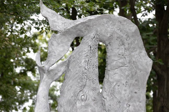 Installation view, Jean-Marie Appriou, Whale Song, Central Wharf, Boston, 2024