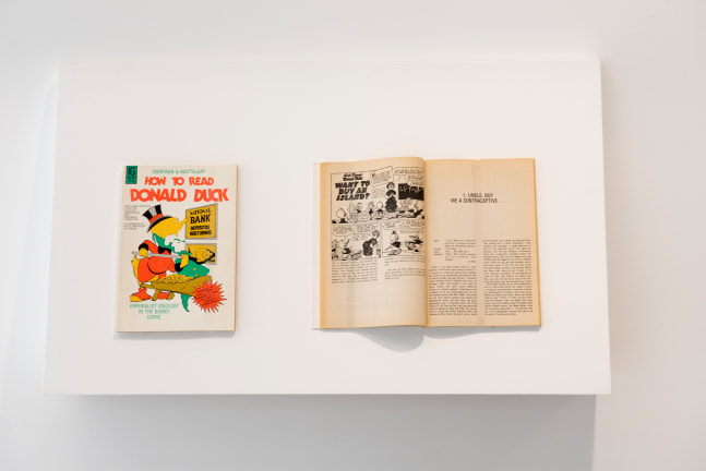 Installation view of works by Walead Beshty