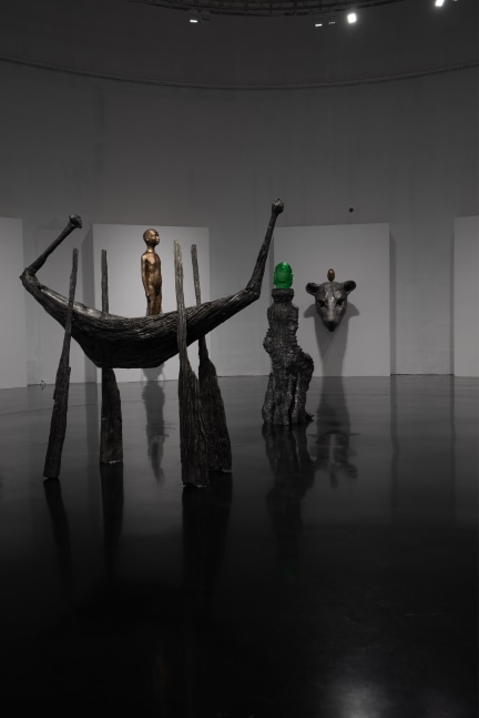 Installation view, Jean-Marie Appriou, Cosmic Clock, Tank, Shanghai, 2025