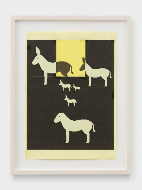 Collage by Valentin Carron