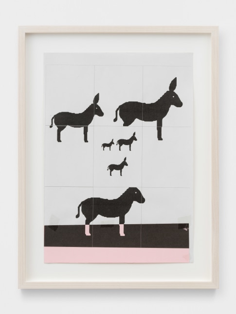 Collage by Valentin Carron