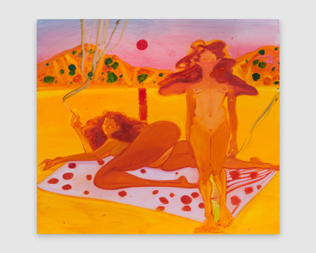 Cocottes Fum&amp;eacute;es

2023

Oil on linen

230 x 260 cm / 90 1/2 x 102 3/8 in

&amp;copy; Sofia Mitsola