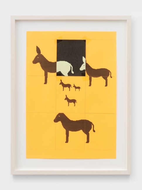 Collage by Valentin Carron