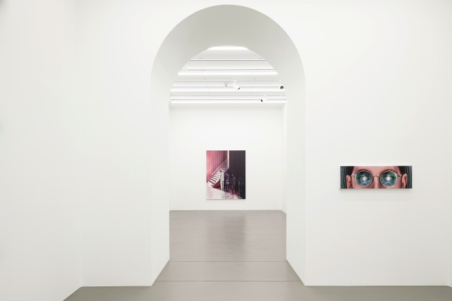 Installation view, Louisa Gagliardi, Whereabouts, Galerie Eva Presenhuber, Vienna, 2024