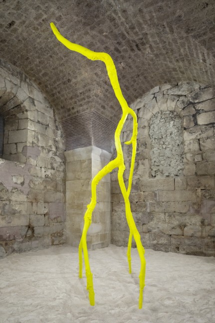 Installation view, Ugo Rondinone, luminous light, Galerija Kula, Split, 2023