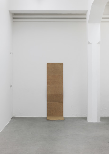 Installation view of Ugo Rondinone Scholar Rock sculptures