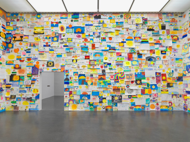 Installation view, Ugo Rondinone, Cry Me A River, Kunstmuseum Luzern, Lucerne, 2024