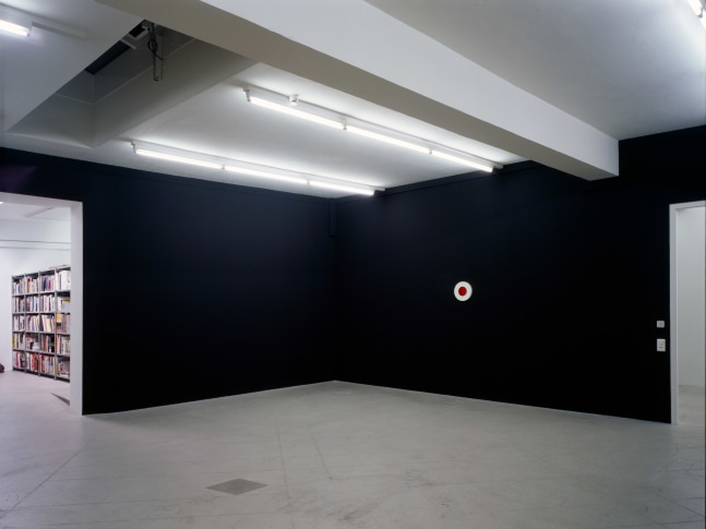 Installation view of Gerwald Rockenschaub wall painting installations and wall works