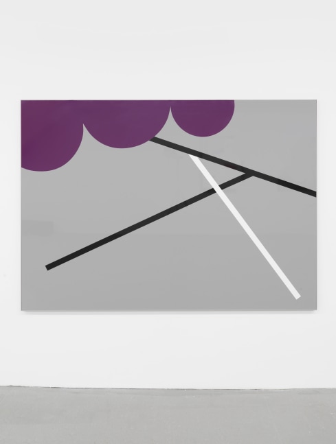 Color foil piece by Gerwald Rockenschaub