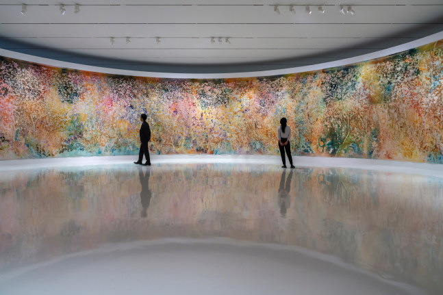 Installation view, Sam Falls, SIMOSE New Collection Exhibition, Simose Art Museum, Hiroshima, 2025