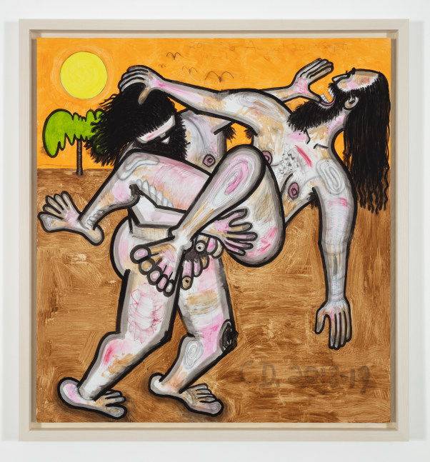 painting by Carroll Dunham