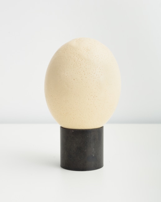 egg sculpture by Sarah Ortmeyer