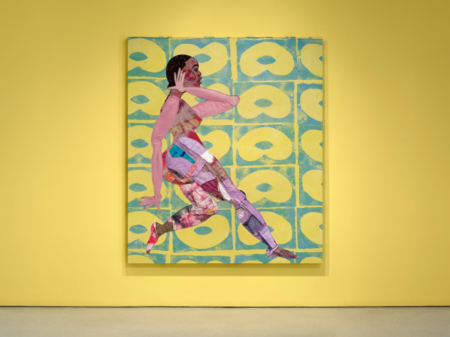 Installation view, Tschabalala Self, Spotlight, FLAG Art Foundation, New York, 2024